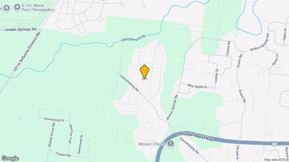 1329 Sussex Dr Map and Location Details