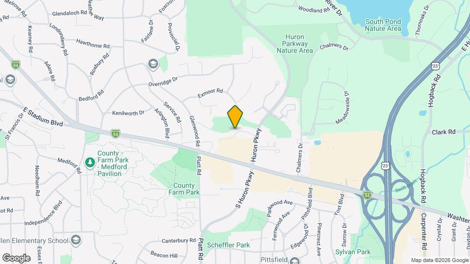 3145 Asher Rd, Unit Large Spacious Condo in Ann Arbor Map and Location Details
