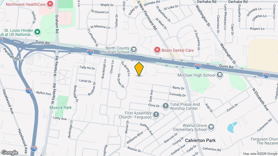 180 Chateau Dr Map and Location Details