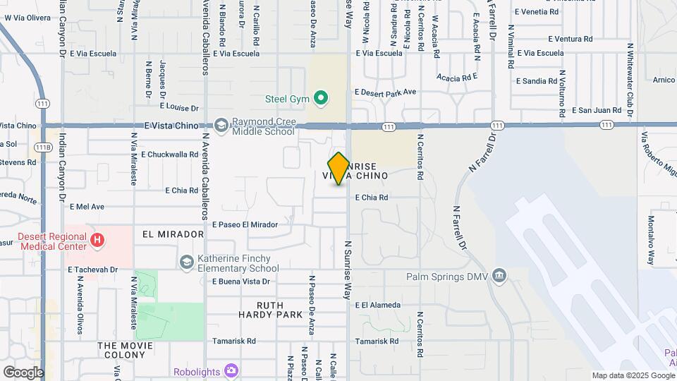 1415 N Sunrise Way, Unit 45 Map and Location Details