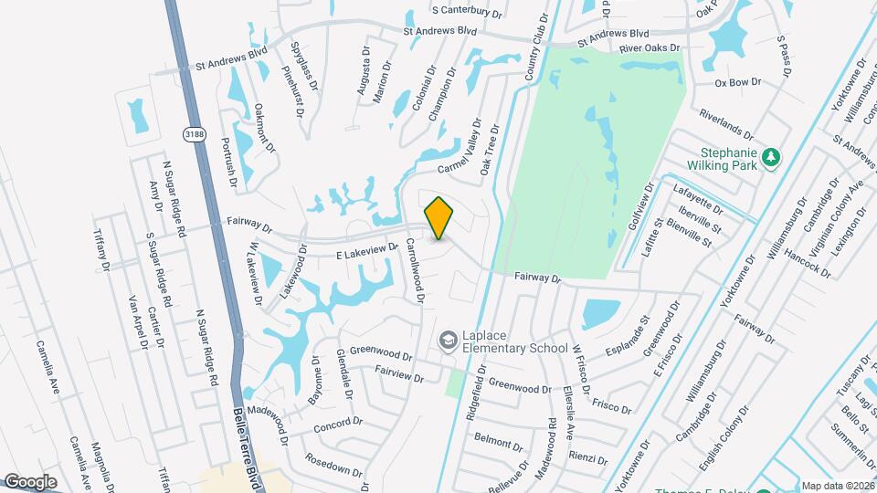 382 Fairway Dr, Unit Apt2 Map and Location Details