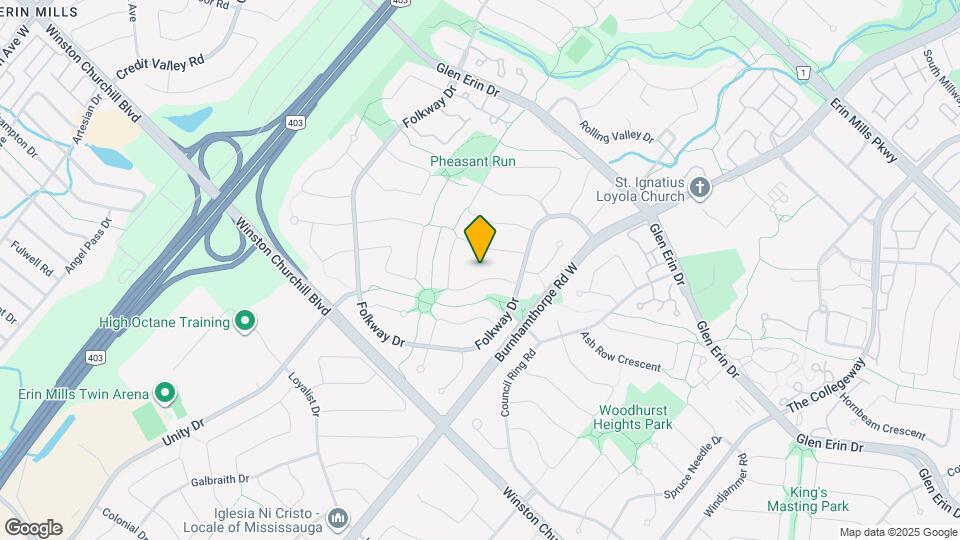 4250 Jefton Crescent Map and Location Details