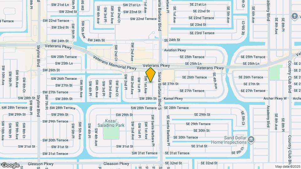 2626 SW Santa Barbara Pl Mapa y Detalles de la Ubicación