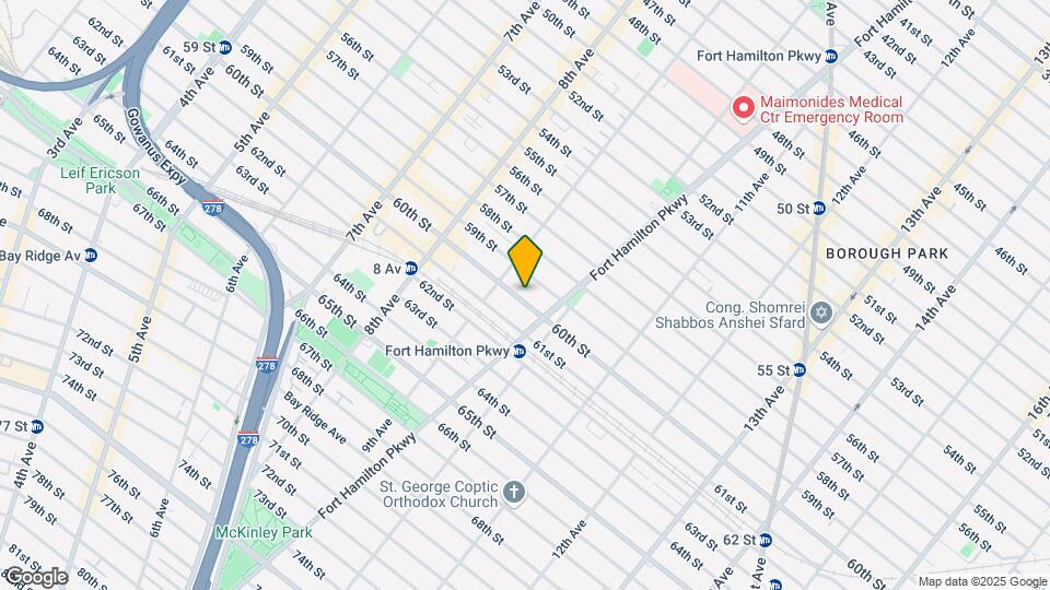 933 60th St Map and Location Details