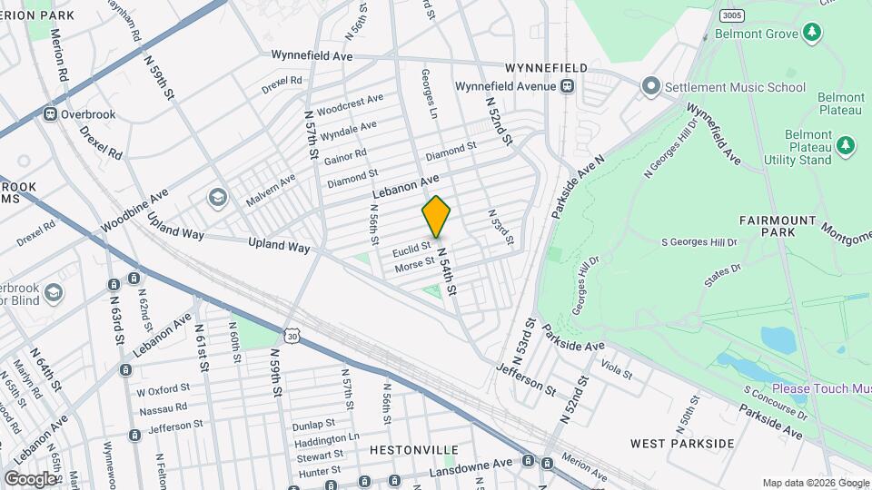 5400 Euclid St, Unit 1 Map and Location Details