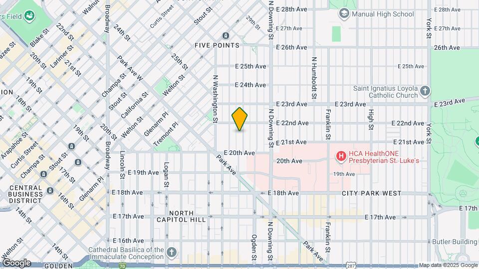 2065 Emerson St Map and Location Details