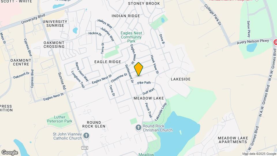 3609 Walleye Way Map and Location Details