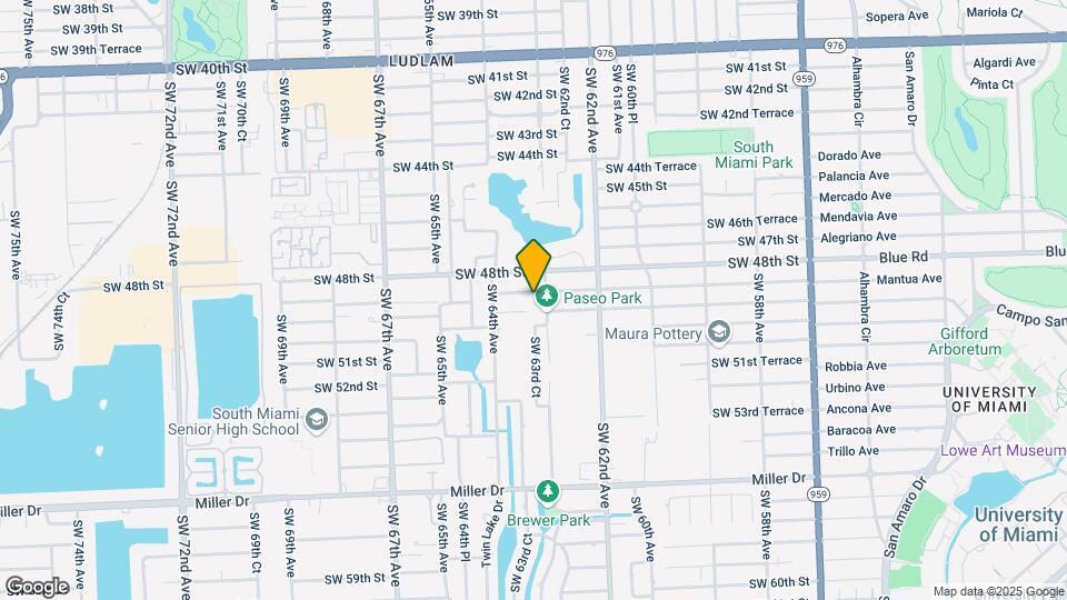 4950 SW 63rd Ave Mapa y Detalles de la Ubicación