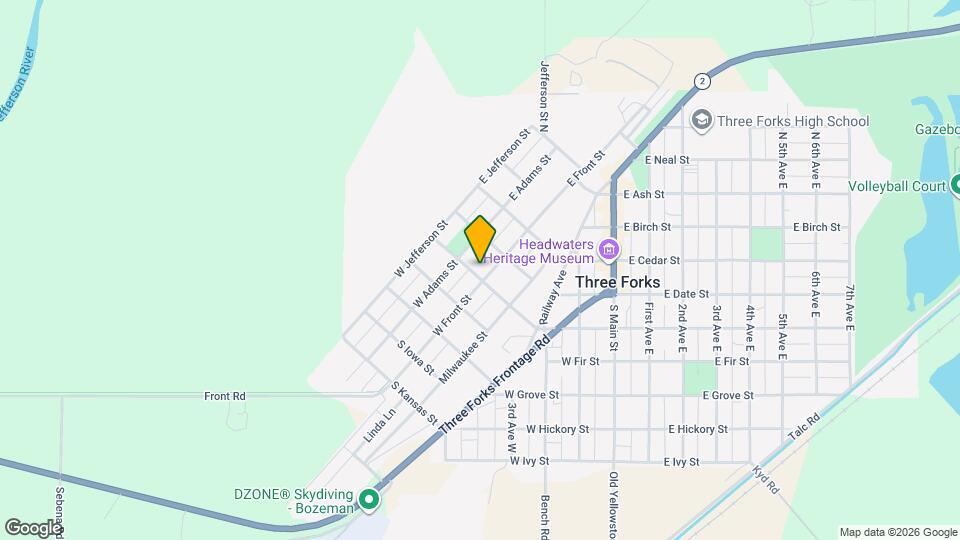 122 W Front St Mapa y Detalles de la Ubicación