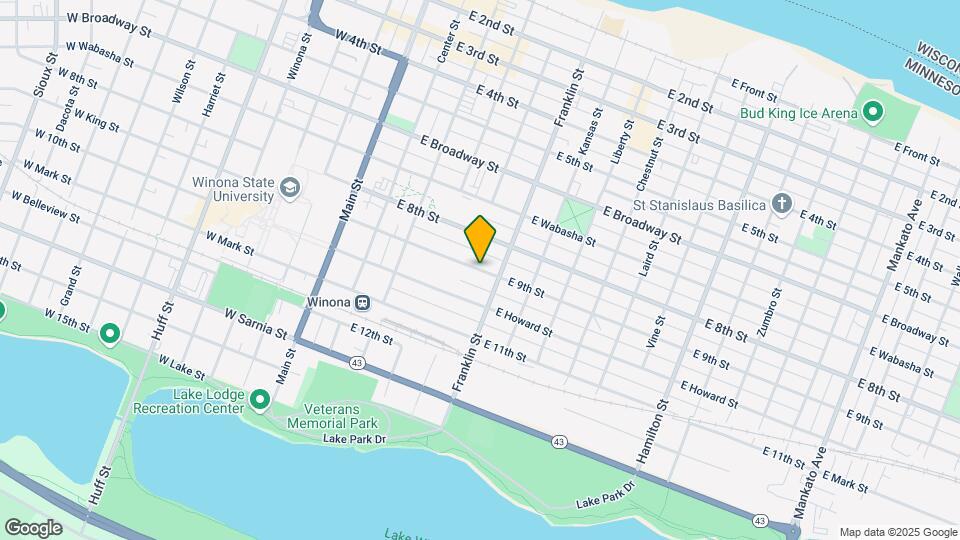 217 E King St Map and Location Details