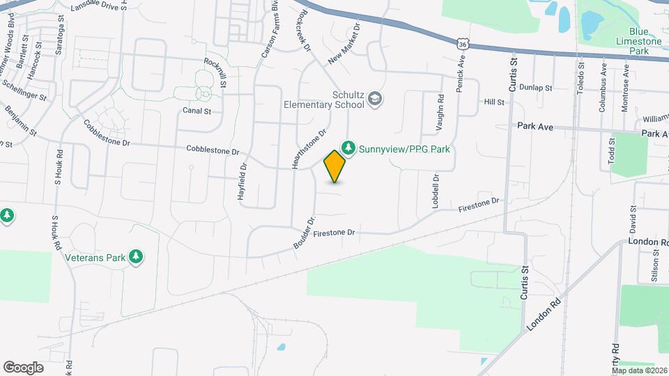 629 Pebble Pl Dr Map and Location Details