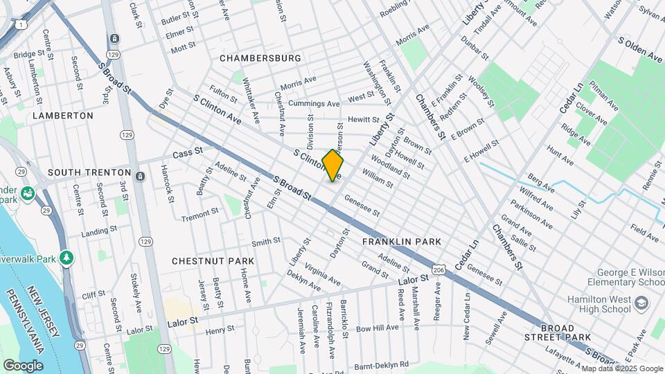 726 Genesee St Map and Location Details