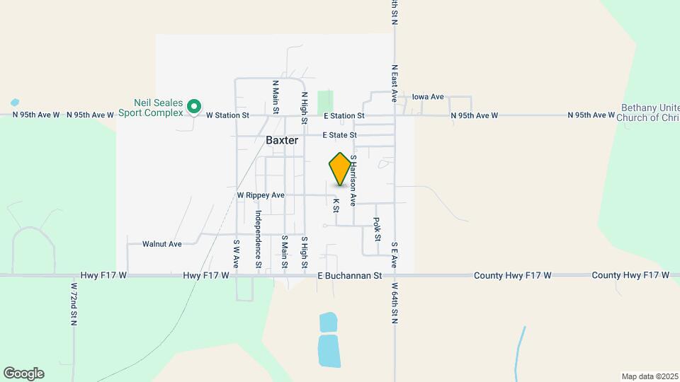 Baxter Park Apartments Map and Location Details