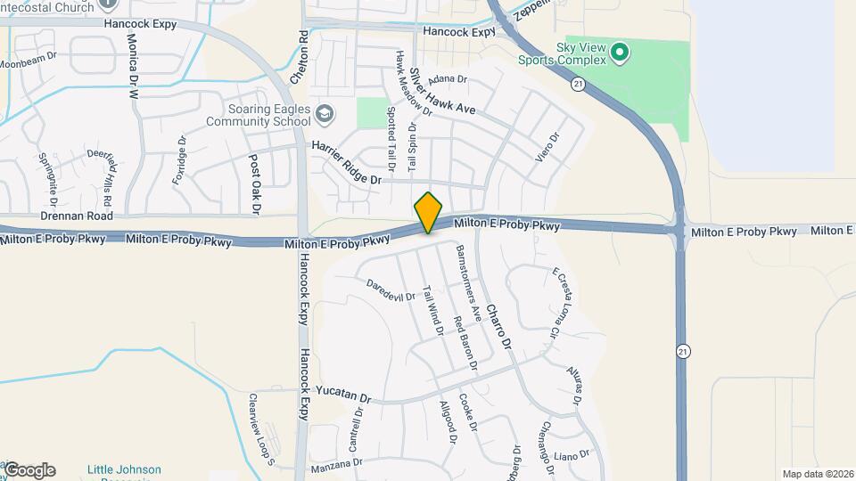 5425 Barnstormers Ave Map and Location Details