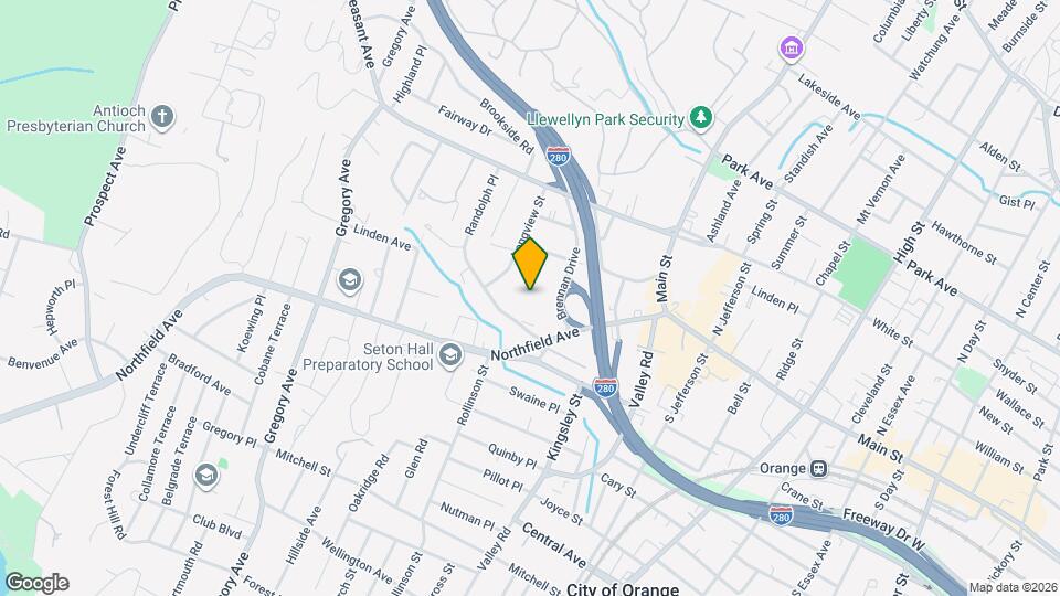 24 Hutton Ave Map and Location Details