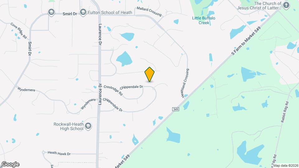 529 Chippendale Dr Mapa y Detalles de la Ubicación