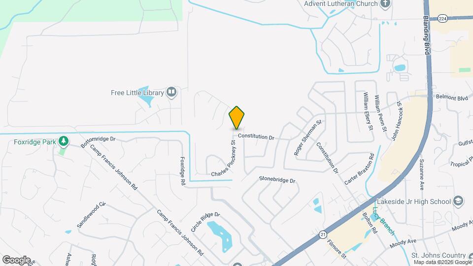 579 Charles Pinckney St, Unit #1 Map and Location Details