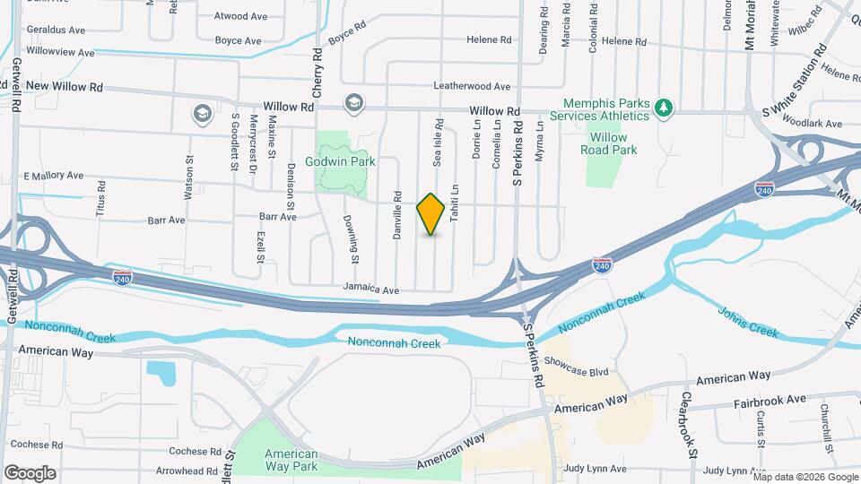 1869 Sea Isle Rd Map and Location Details