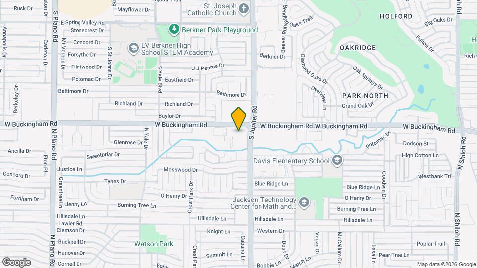 3528 W Buckingham Rd Mapa y Detalles de la Ubicación