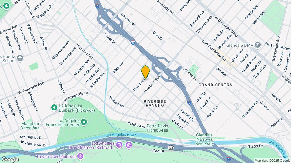 412 Raymond Ave Mapa y Detalles de la Ubicación