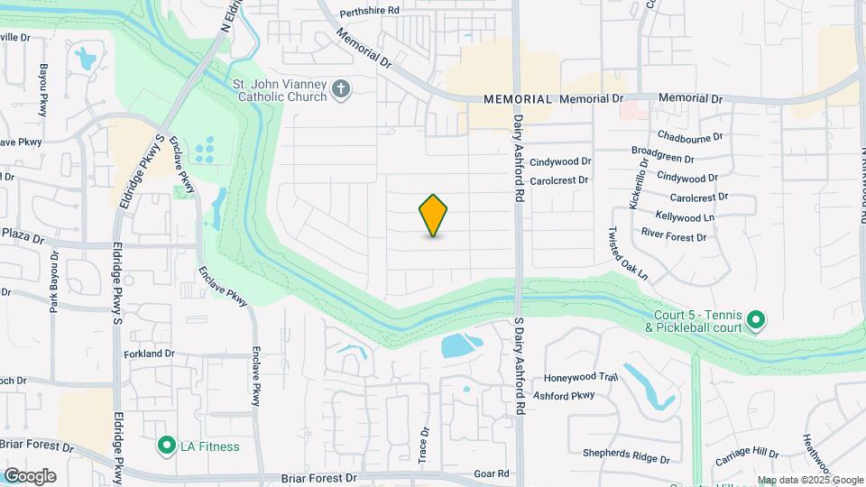 14726 Oak Bend Dr Map and Location Details