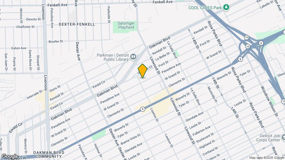 2732 Pasadena St Mapa y Detalles de la Ubicación