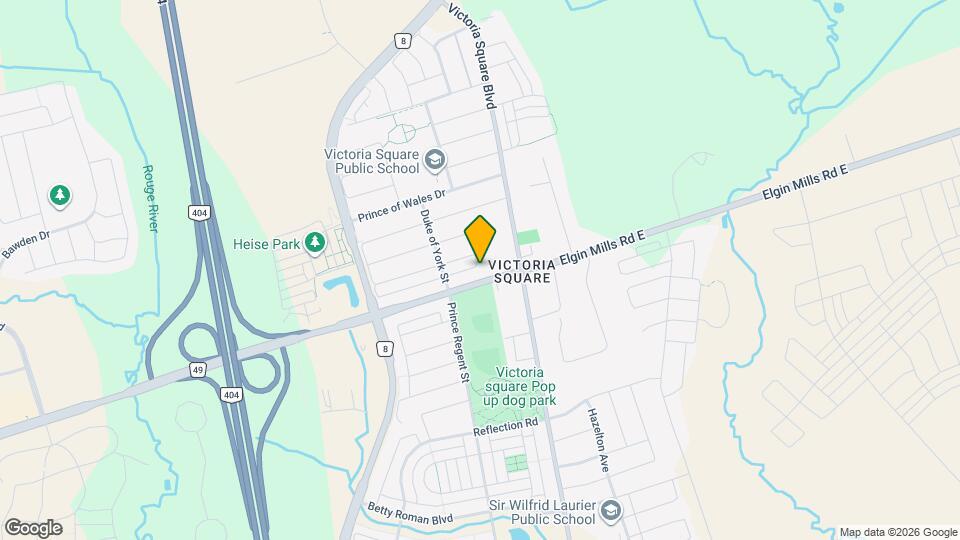2946 Elgin Mills Rd E Map and Location Details