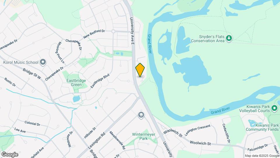 545 Woolwich Pl Map and Location Details