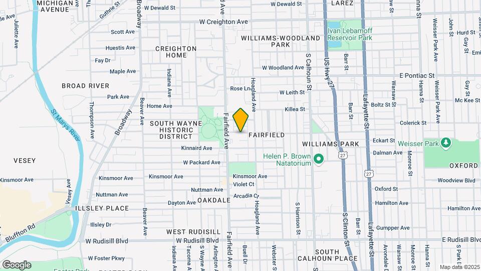 431 W Wildwood Ave Map and Location Details