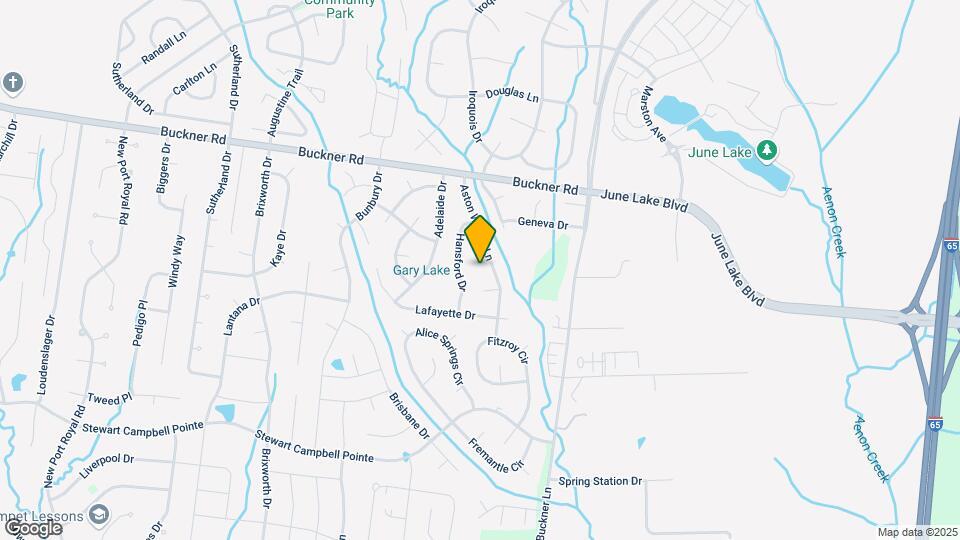 2805 Aston Woods Ct Map and Location Details