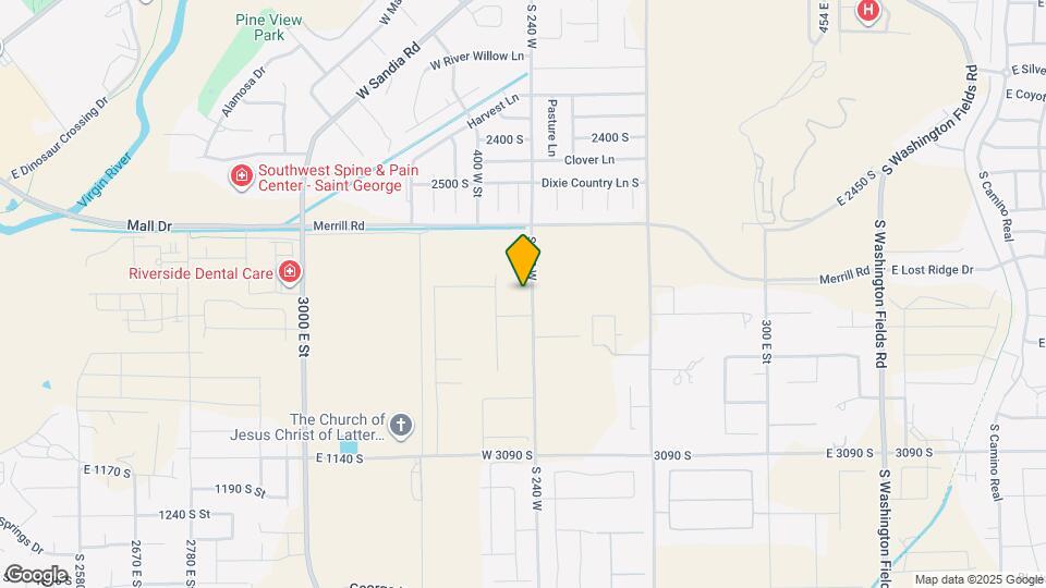 2726 S 240 W Map and Location Details