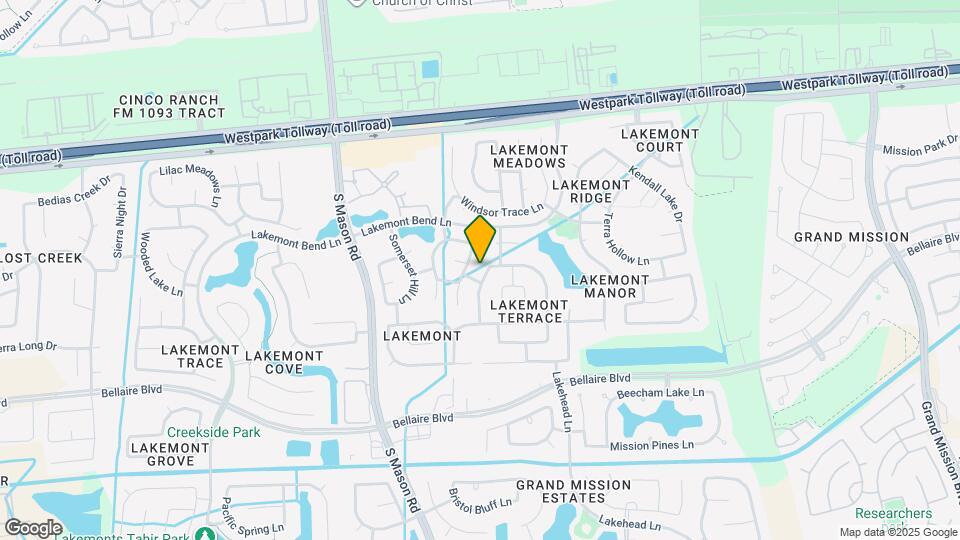 7210 Chasegrove Ln Map and Location Details