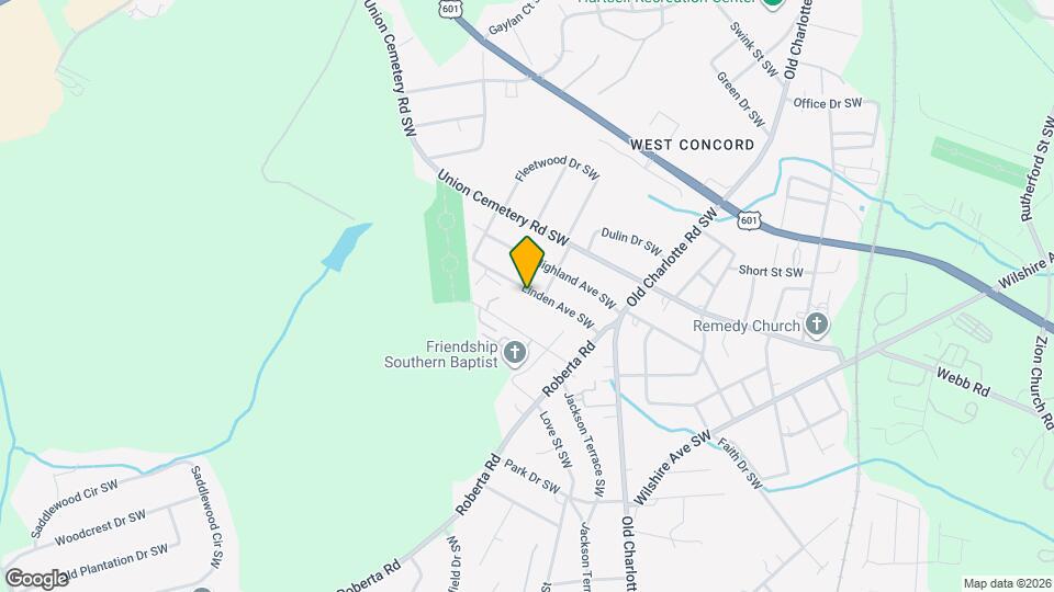 261 Linden Ave SW Mapa y Detalles de la Ubicación