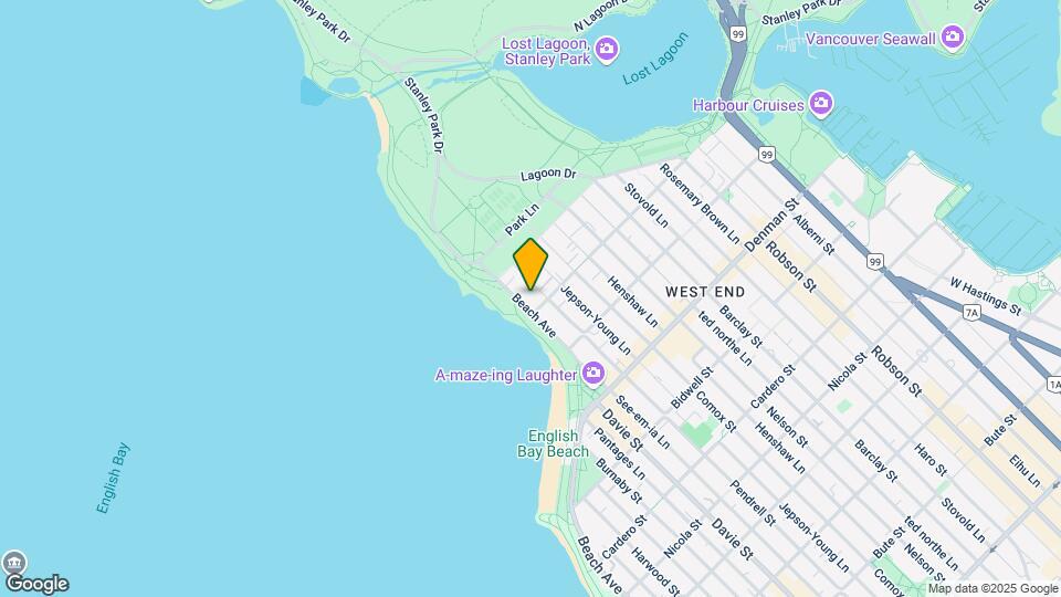 2015 Beach Ave Map and Location Details