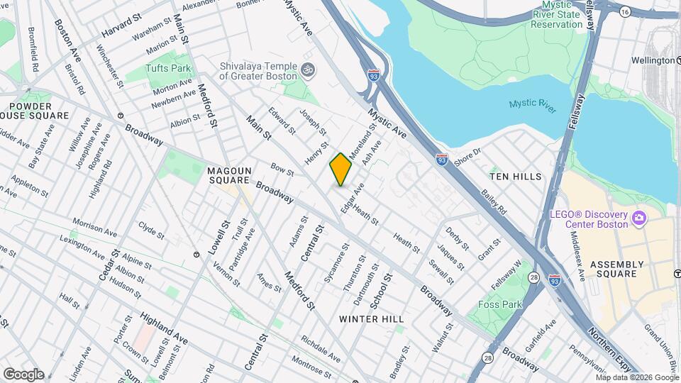 127 Heath St, Unit #2 Mapa y Detalles de la Ubicación