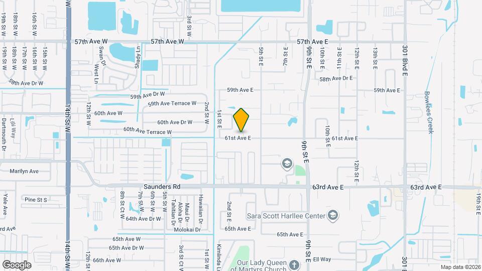 319 61st Ave E Map and Location Details