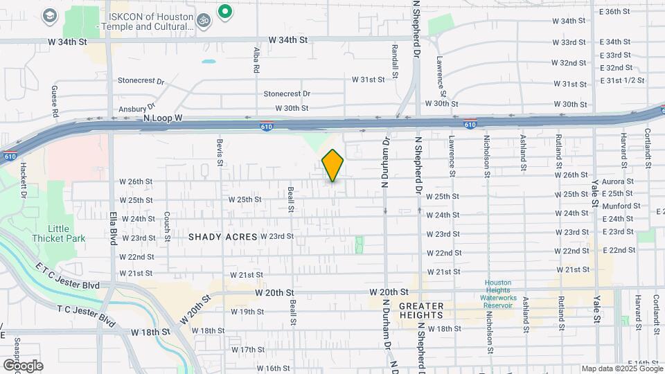 918 W 26th St Map and Location Details