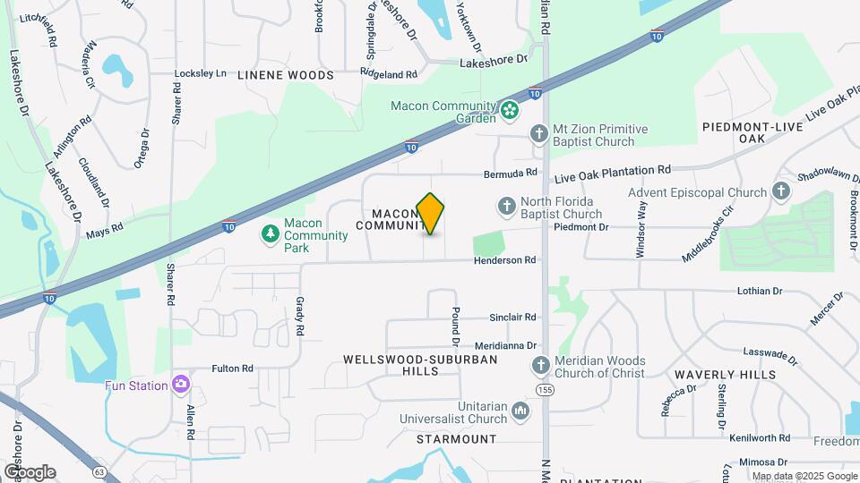 3021 Creekwood Ln Map and Location Details