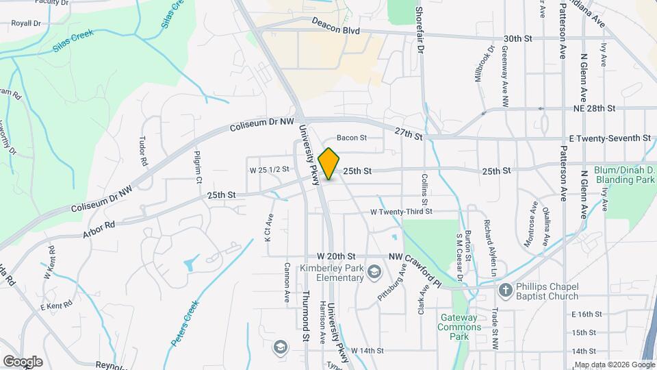 518 W 24 1/2 St Map and Location Details