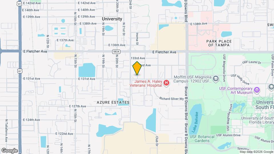 13110 Leisurewood Pl Map and Location Details