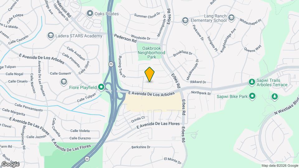 1830 Pepper Tree Ct Map and Location Details