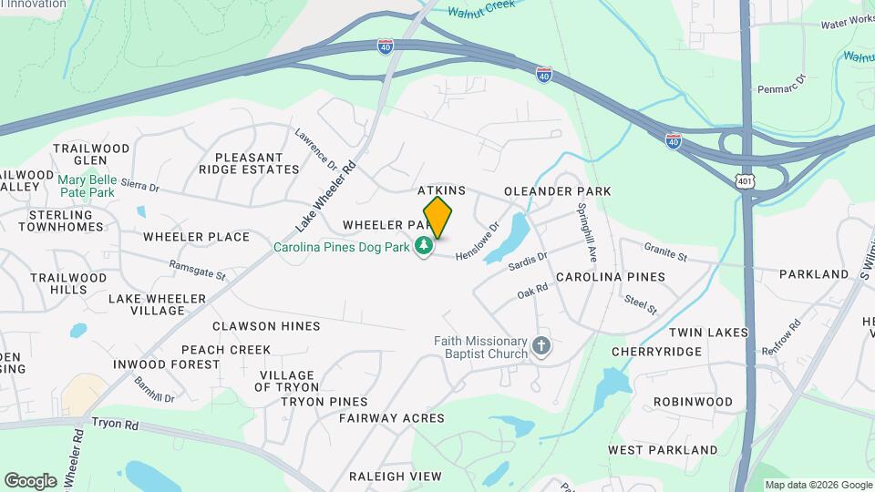 2033 Rabbit Run Map and Location Details