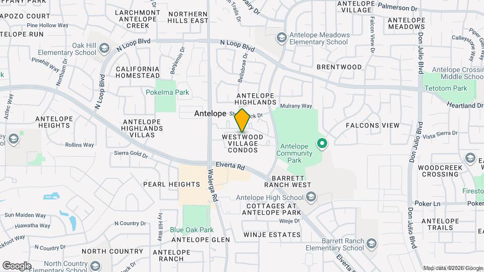 Antelope Ridge Apartments Map and Location Details