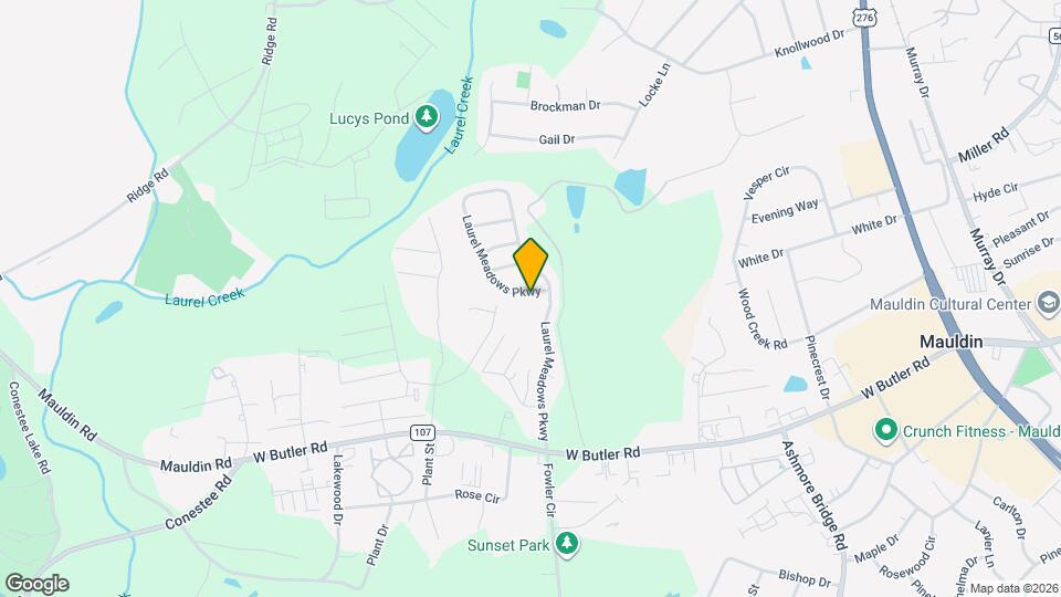 818 Laurel Meadows Pkwy Map and Location Details