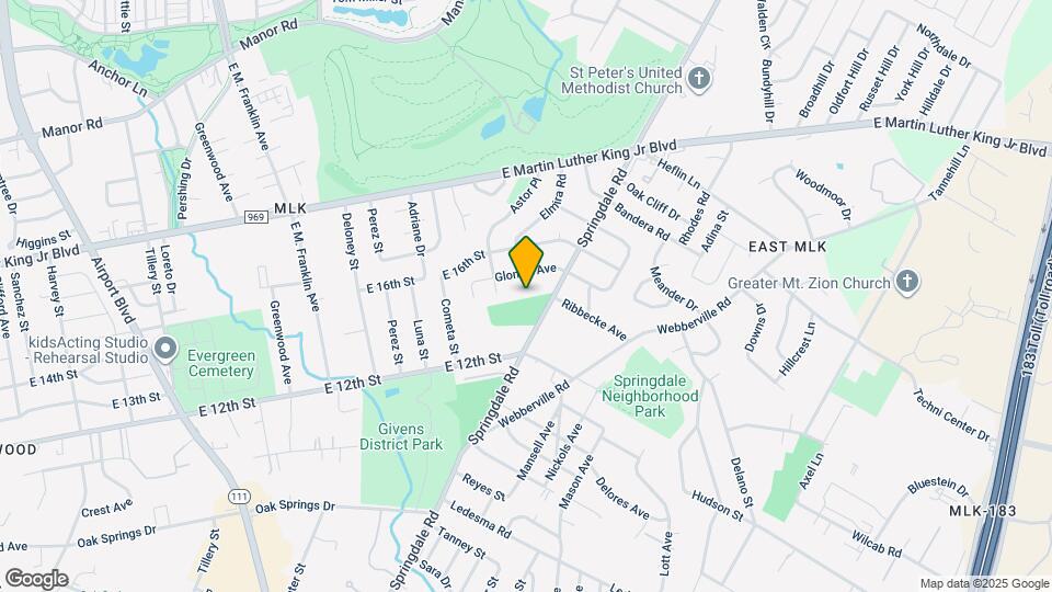 1401 Marcus Pl Map and Location Details