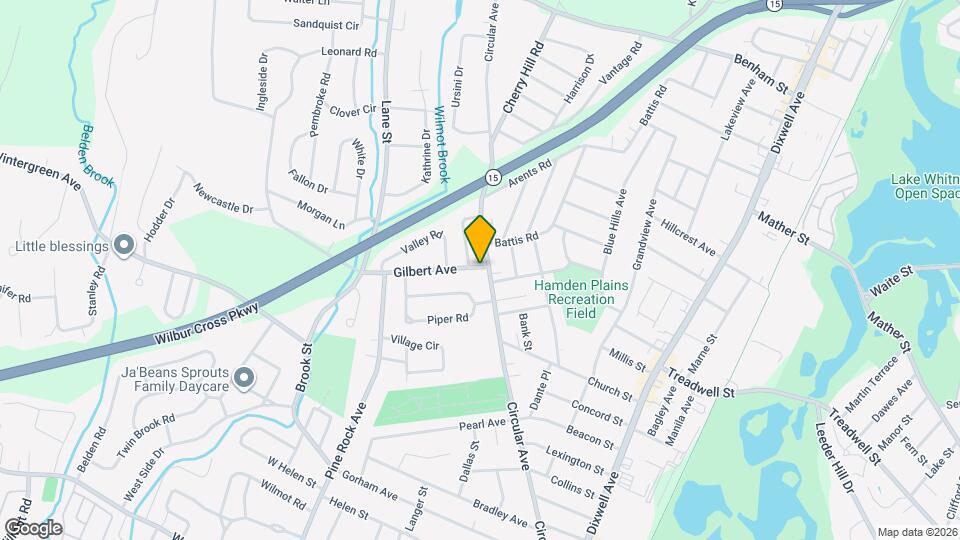 10 Gilbert Ave Map and Location Details