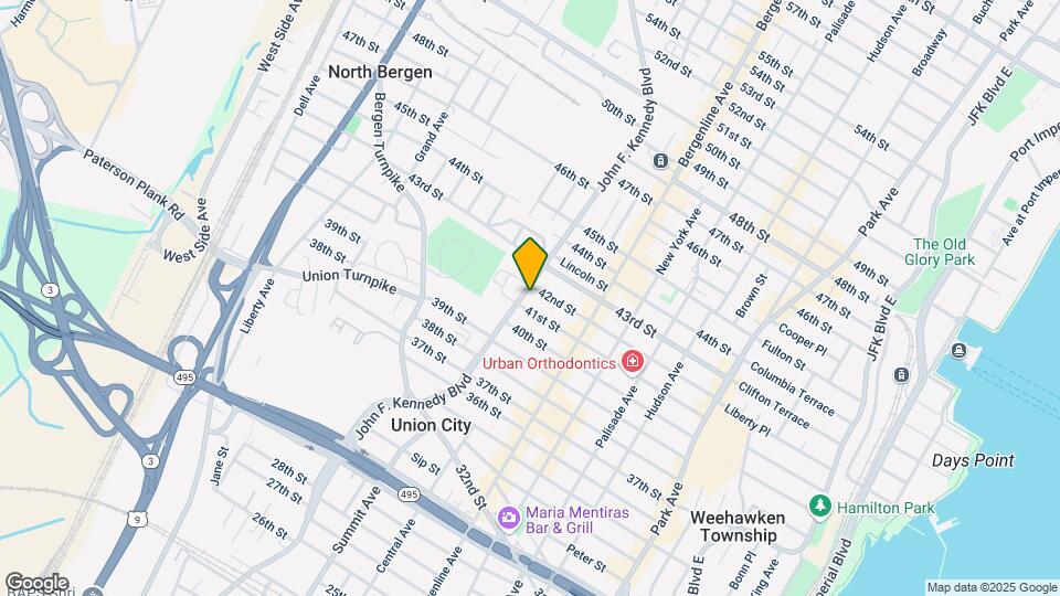 4108 John F Kennedy Blvd Mapa y Detalles de la Ubicación