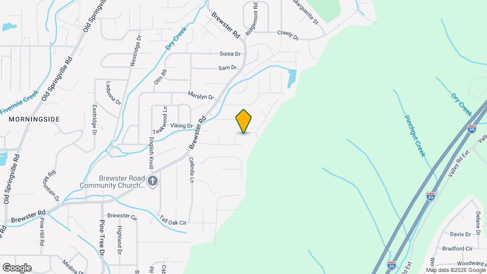 1729 Molly Ln Map and Location Details