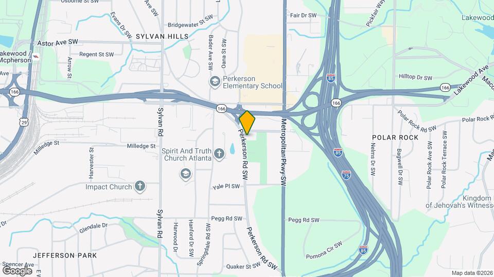 2160 Perkerson Rd SW Map and Location Details