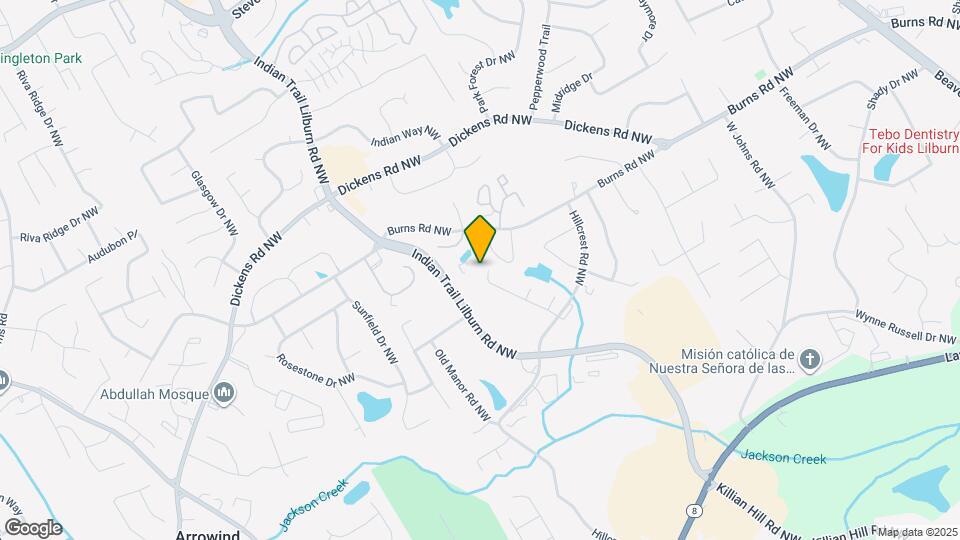 900 Indian Lake Dr NW Map and Location Details